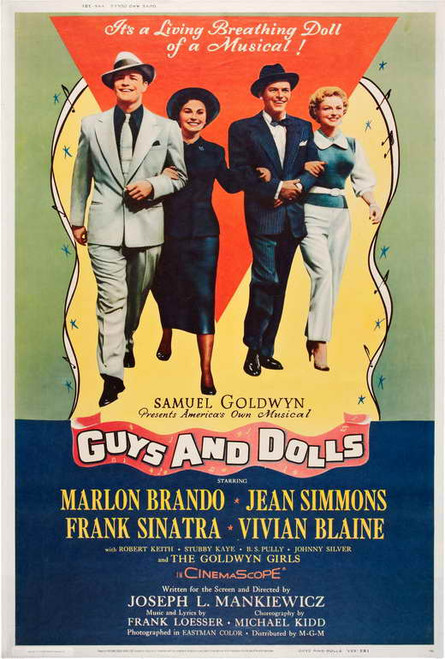 Guys and Dolls Movie Poster Print (27 x 40) - Item # MOVEB07080