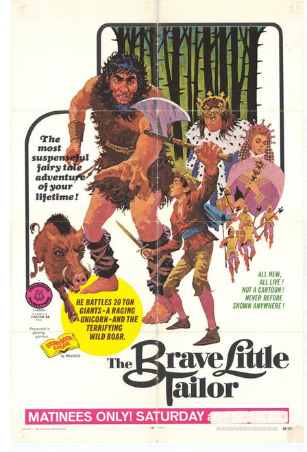 Brave Little Tailor Movie Poster Print (11 x 17) - Item # MOVCE4677