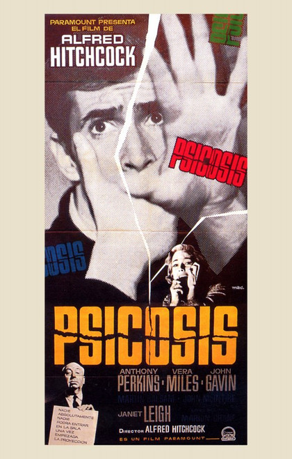 Psycho Movie Poster Print (11 x 17) - Item # MOVGE2159