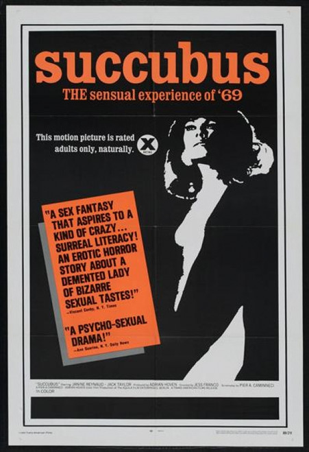Succubus Movie Poster Print (27 x 40) - Item # MOVEJ2265