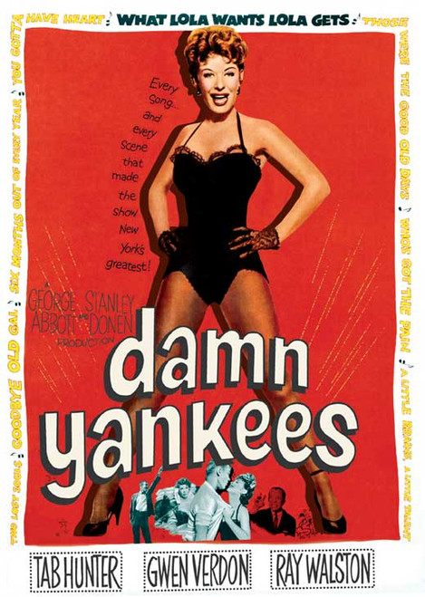 Damn Yankees! Movie Poster Print (11 x 17) - Item # MOVIB35024