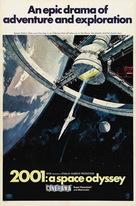 2001: A Space Odyssey Movie Poster Print (11 x 17) - Item # MOVII9541