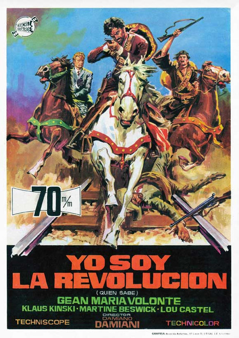 A Bullet for the General Movie Poster Print (11 x 17) - Item # MOVEI6664
