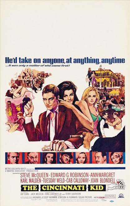 The Cincinnati Kid Movie Poster Print (11 x 17) - Item # MOVIJ1254