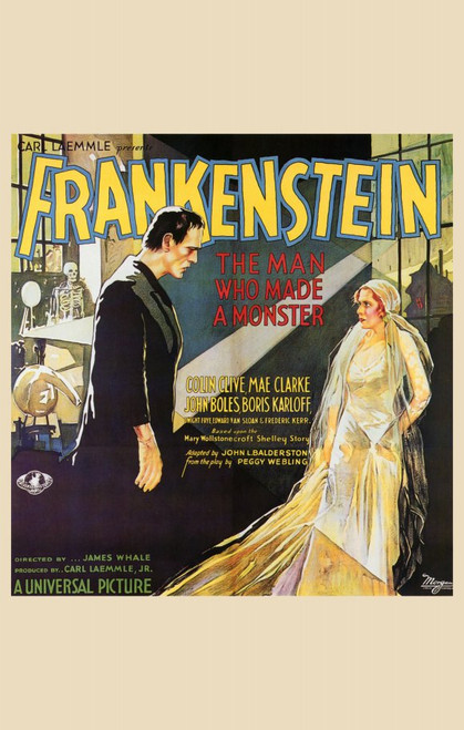 Frankenstein Movie Poster Print (11 x 17) - Item # MOVAD1988