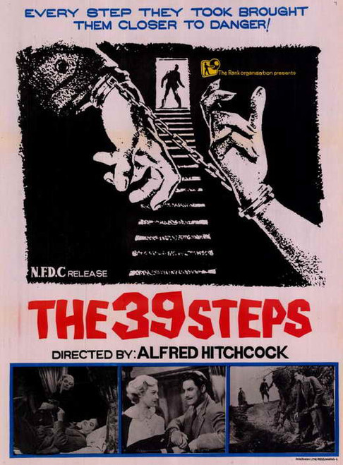 The 39 Steps Movie Poster Print (11 x 17) - Item # MOVAD6926