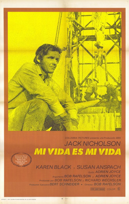 Five Easy Pieces Movie Poster Print (11 x 17) - Item # MOVGE0570