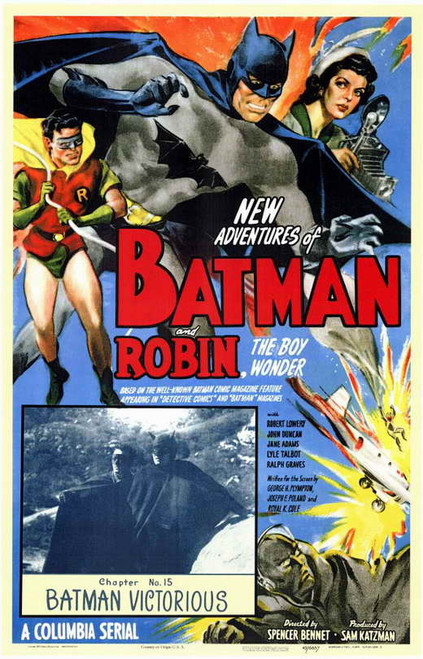 Batman and Robin Movie Poster Print (11 x 17) - Item # MOVGC6857