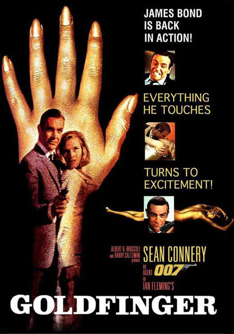 Goldfinger Movie Poster Print (11 x 17) - Item # MOVGI0751