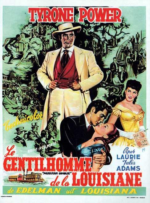 The Mississippi Gambler Movie Poster Print (11 x 17) - Item # MOVAB62901
