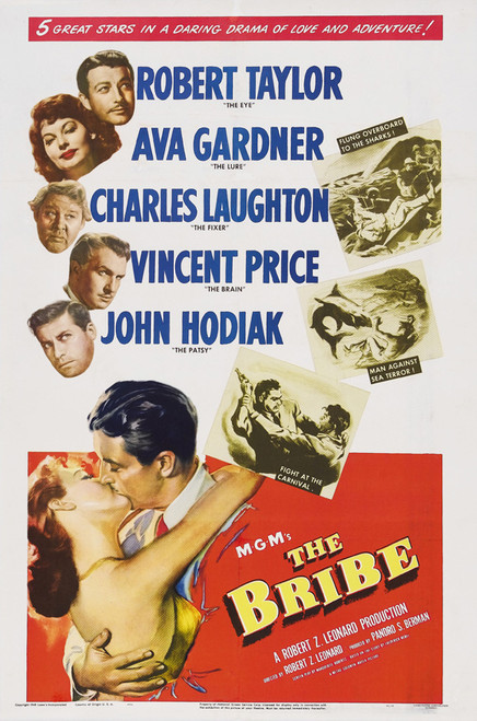 The Bribe Movie Poster Print (11 x 17) - Item # MOVII1289