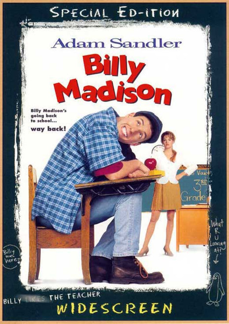 Billy Madison Movie Poster Print (11 x 17) - Item # MOVGJ6444