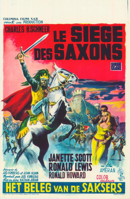 Siege of the Saxons Movie Poster Print (11 x 17) - Item # MOVGH9217