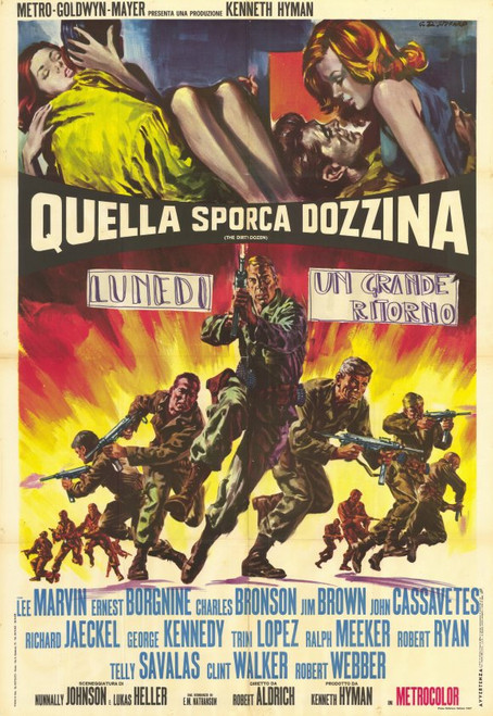 The Dirty Dozen Movie Poster Print (11 x 17) - Item # MOVAH8546