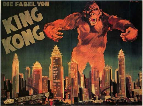 King Kong Movie Poster Print (11 x 17) - Item # MOVID1988