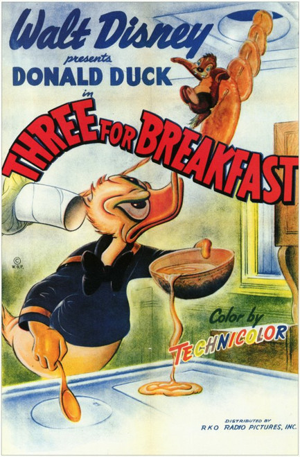Three for Breakfast Movie Poster Print (11 x 17) - Item # MOVCF2013