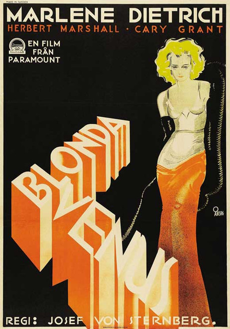 Blonde Venus Movie Poster Print (11 x 17) - Item # MOVGI2358