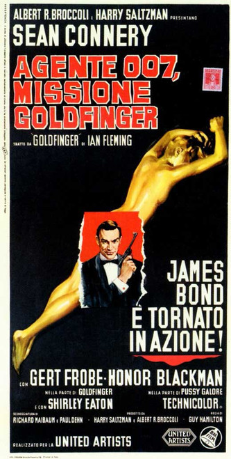 Goldfinger Movie Poster Print (11 x 17) - Item # MOVEE8020