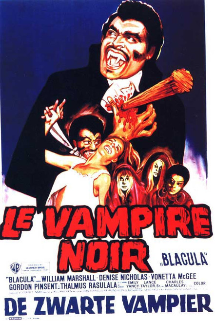 Blacula Movie Poster Print (11 x 17) - Item # MOVIJ9271