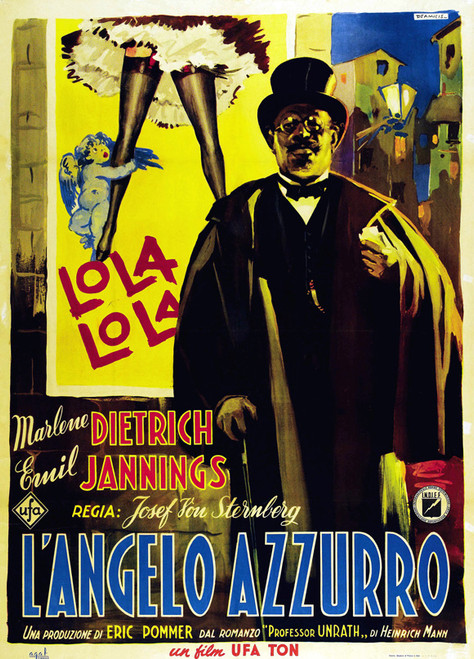 The Blue Angel Movie Poster Print (11 x 17) - Item # MOVAI5331