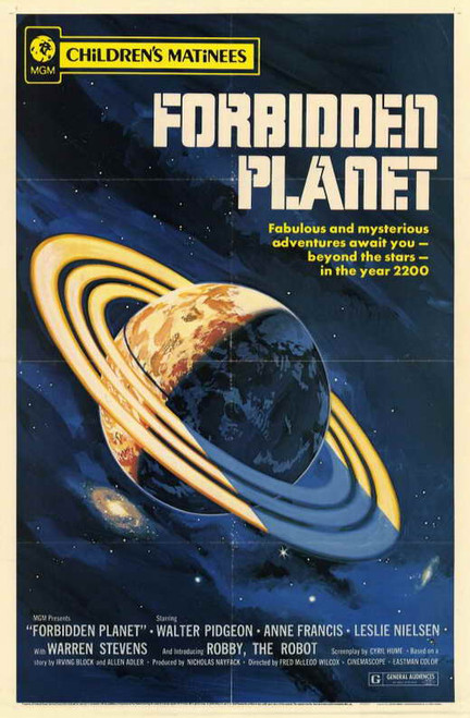 Forbidden Planet Movie Poster Print (11 x 17) - Item # MOVAE2412
