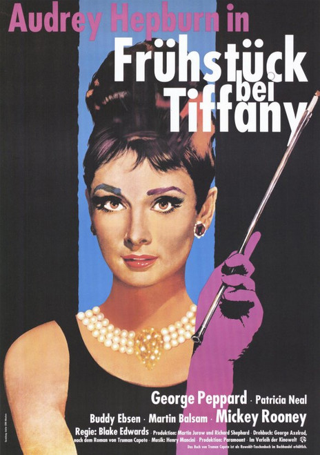 Breakfast at Tiffany's Movie Poster Print (11 x 17) - Item # MOVGF2122