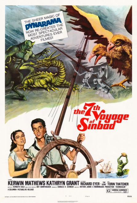 The 7th Voyage of Sinbad Movie Poster Print (27 x 40) - Item # MOVEH4775