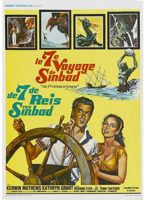 The 7th Voyage of Sinbad Movie Poster Print (11 x 17) - Item # MOVCB68680