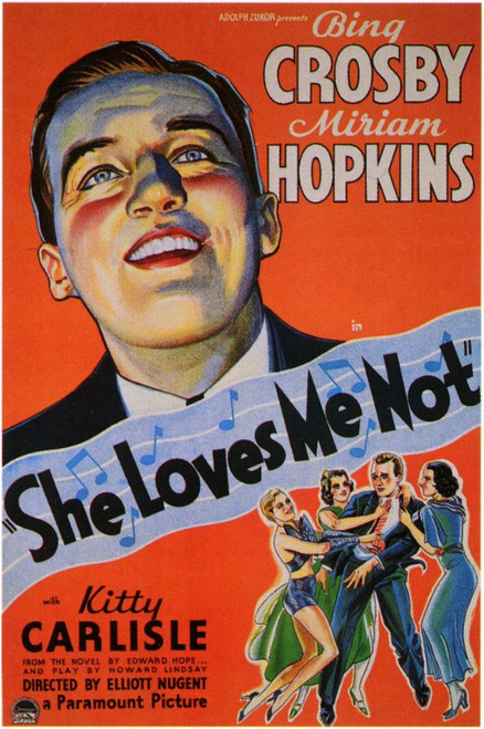 She Loves Me Not Movie Poster Print (11 x 17) - Item # MOVCD0948