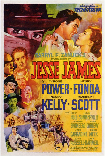 Jesse James Movie Poster Print (27 x 40) - Item # MOVCF5355