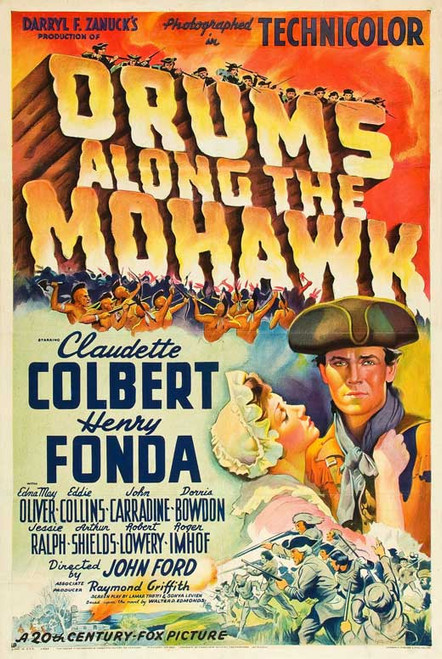 Drums Along the Mohawk Movie Poster Print (27 x 40) - Item # MOVIB89773