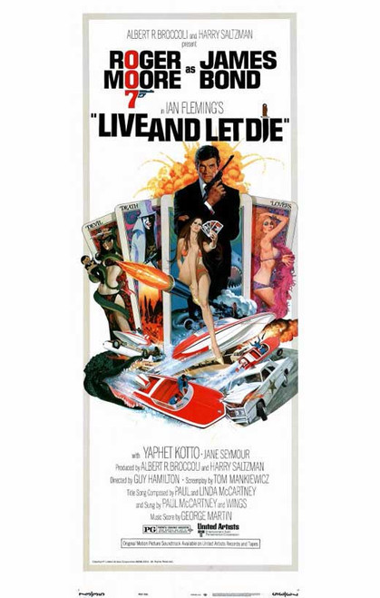Live and Let Die Movie Poster Print (11 x 17) - Item # MOVCD3870