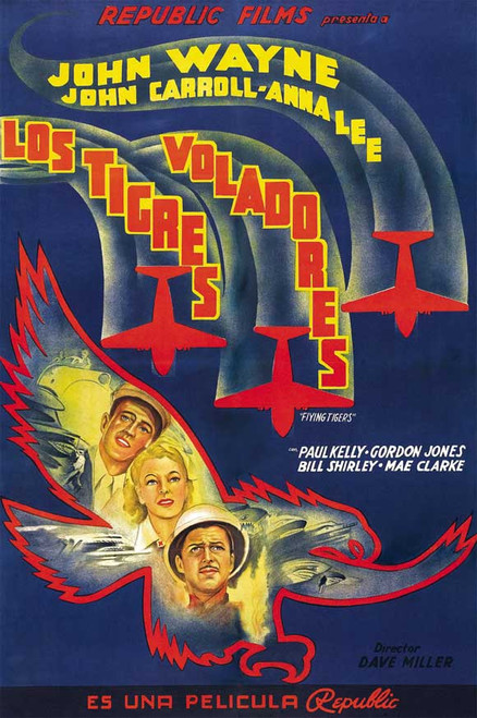 Flying Tigers Movie Poster Print (11 x 17) - Item # MOVGI5612