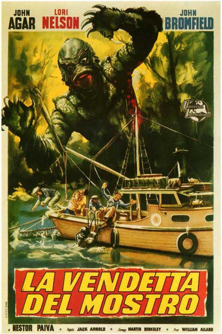 Revenge of the Creature Movie Poster Print (11 x 17) - Item # MOVAD2986