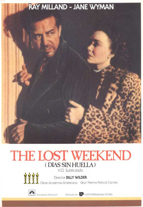 The Lost Weekend Movie Poster Print (11 x 17) - Item # MOVEB03224