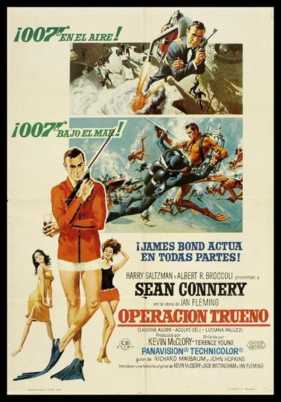 Thunderball Movie Poster Print (11 x 17) - Item # MOVCJ4254