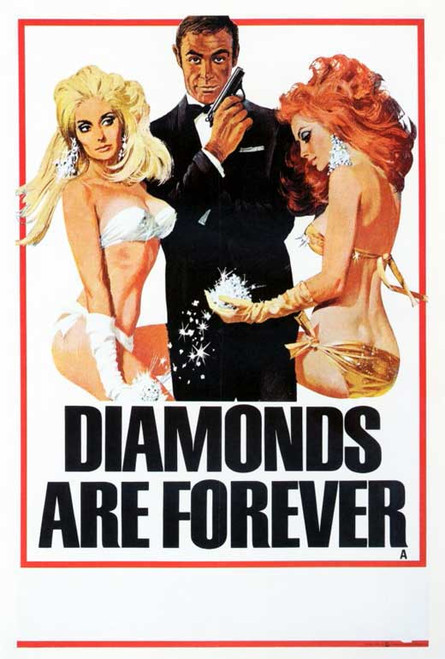 Diamonds Are Forever Movie Poster Print (27 x 40) - Item # MOVEH6971