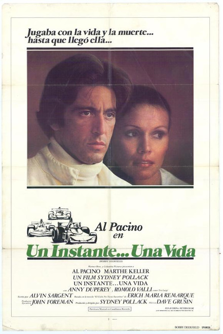 Bobby Deerfield Movie Poster Print (27 x 40) - Item # MOVIH7665