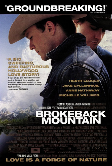 Brokeback Mountain Movie Poster Print (27 x 40) - Item # MOVEG9803 Brokeback Mountain Movie Poster Print (27 x 40) - Item # MOVEG9803