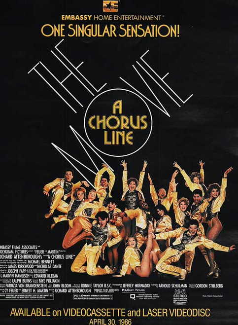 A Chorus Line Movie Poster Print (11 x 17) - Item # MOVCB60304
