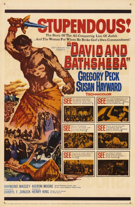 David and Bathsheba Movie Poster Print (11 x 17) - Item # MOVED4869