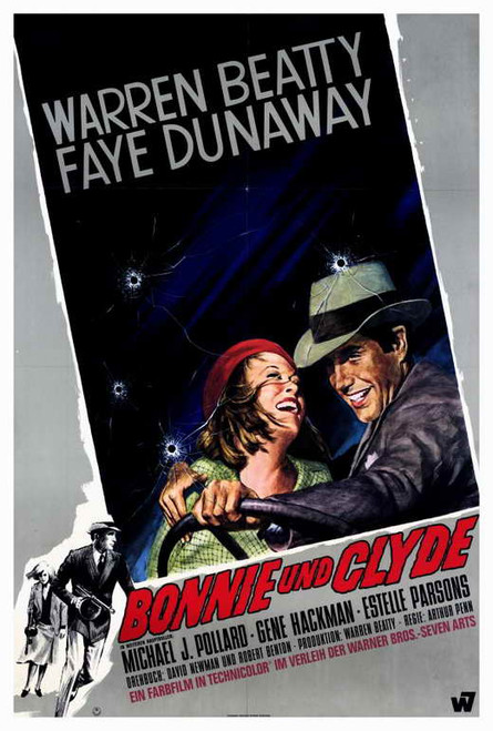 Bonnie & Clyde Movie Poster Print (27 x 40) - Item # MOVIF0617