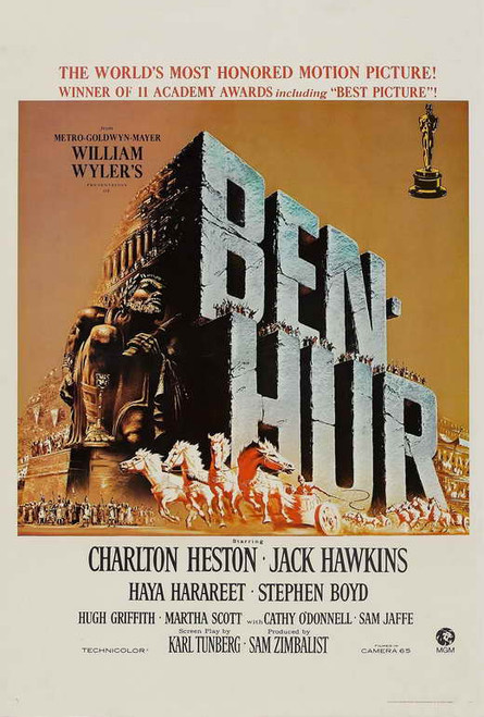 Ben-Hur Movie Poster Print (27 x 40) - Item # MOVCJ4767