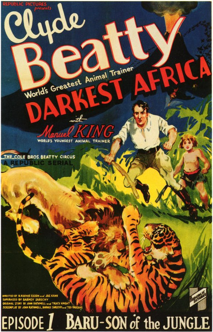 Darkest Africa Movie Poster Print (11 x 17) - Item # MOVEE2017