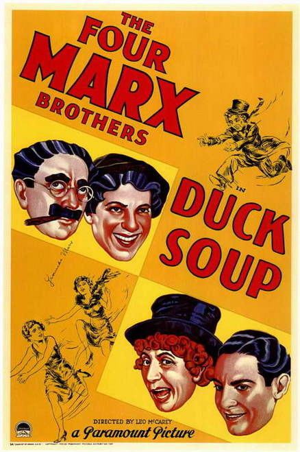 Duck Soup Movie Poster Print (11 x 17) - Item # MOVCC7860