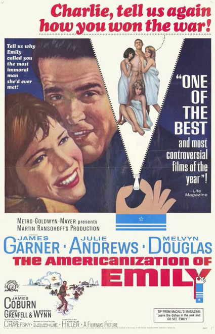The Americanization of Emily Movie Poster Print (11 x 17) - Item # MOVEH7074