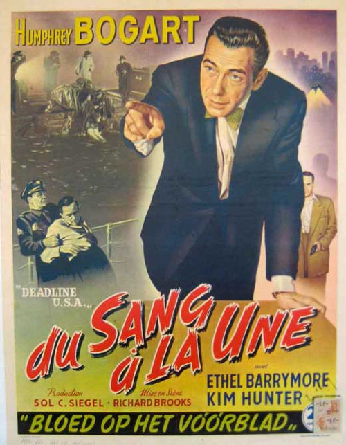 Deadline USA Movie Poster Print (11 x 17) - Item # MOVEB40914