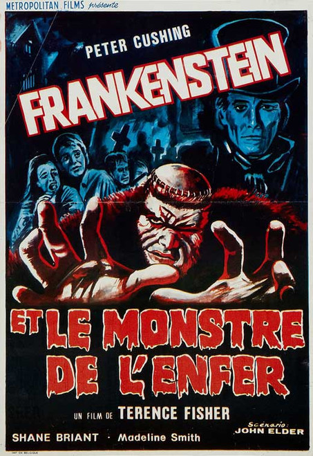 Frankenstein and the Monster from Hell Movie Poster Print (27 x 40) - Item # MOVAB08580