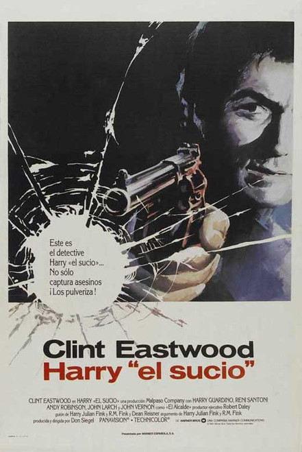 Dirty Harry Movie Poster Print (27 x 40) - Item # MOVEJ9768