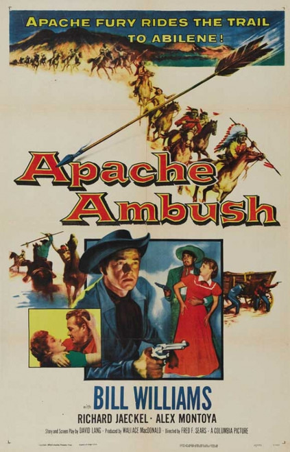 Apache Ambush Movie Poster Print (11 x 17) - Item # MOVEJ3199